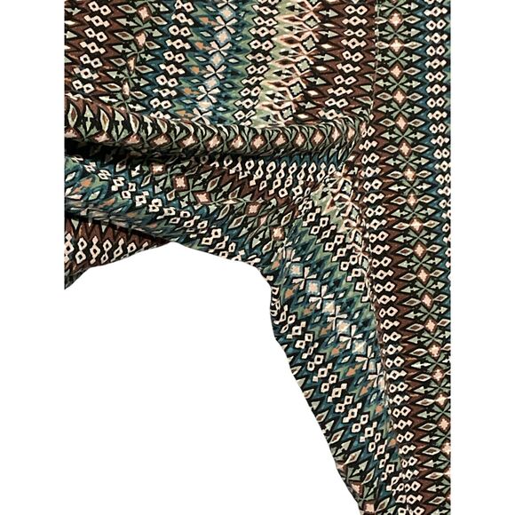 Jessica Simpson Soft Printed Tummy Control Pants LG - Picture 5 of 11